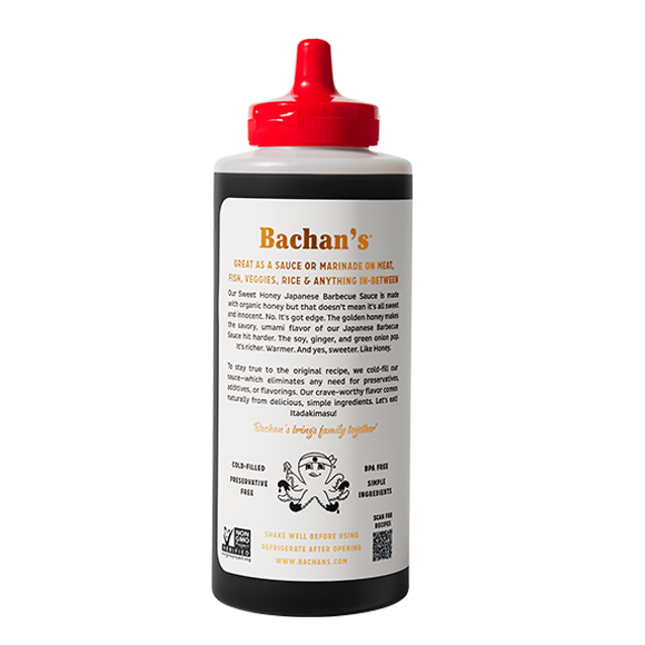 Bachan's - Sweet Honey Japanese Barbecue Sauce, 17oz