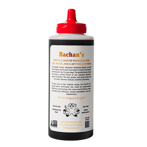 Bachan's - Sweet Honey Japanese Barbecue Sauce, 17oz