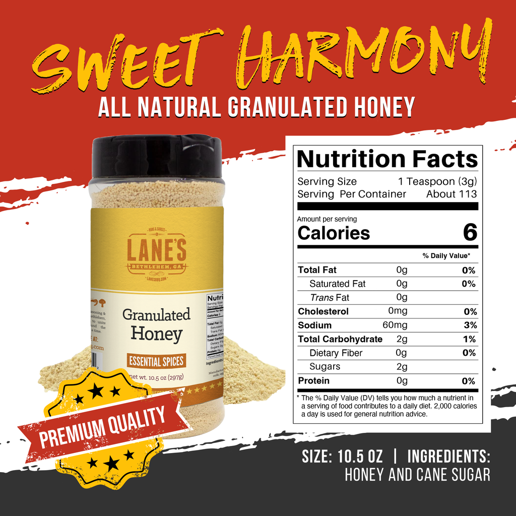 Lane's BBQ - Granulated Honey