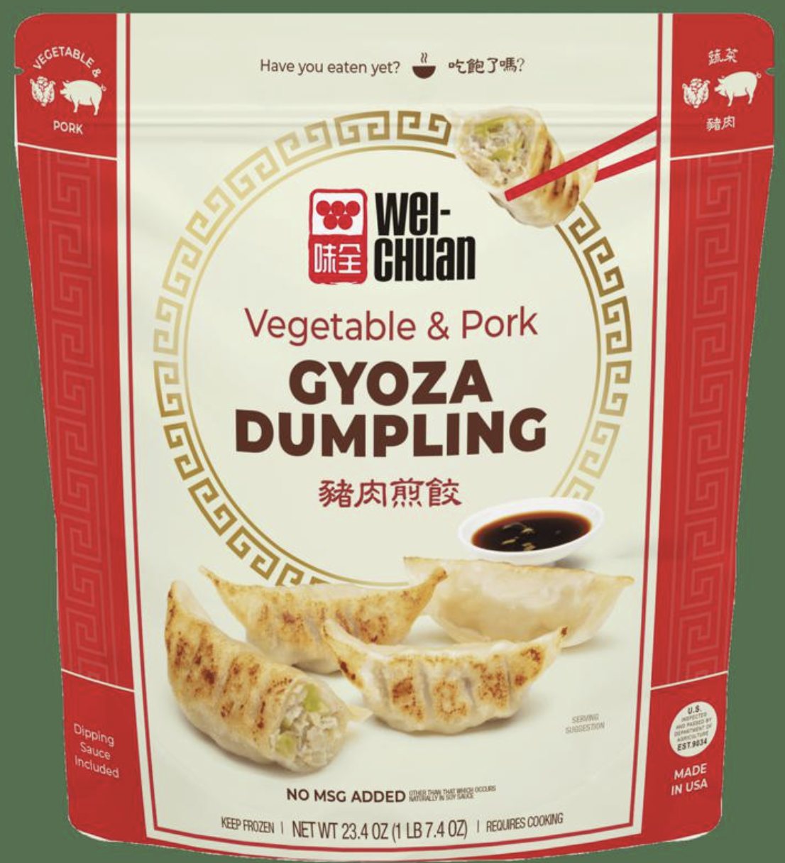 Wei-Chuan Vegetable and Pork Gyoza