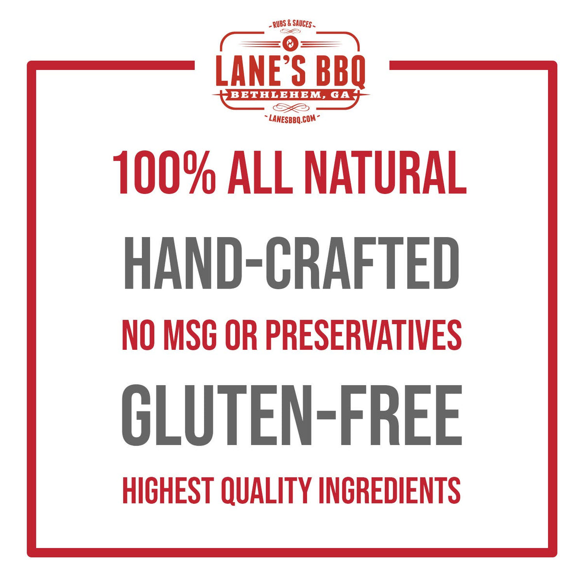 Lane's BBQ - SPG Rub (Salt, Pepper, Garlic): Pitmaster