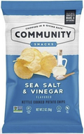 Community Sea Salt and Vinegar Chips