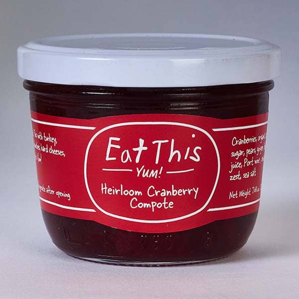 Heirloom Cranberry Compote-7oz