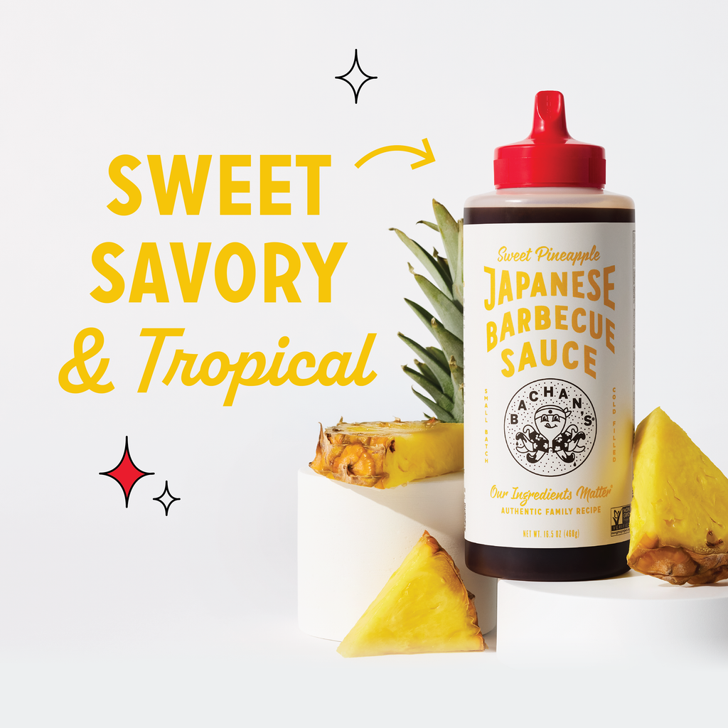 Bachan's - Sweet Pineapple Japanese Barbecue Sauce, 16.5oz