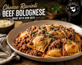 Cheese Ravioli Beef Bolognese with RHN Beef