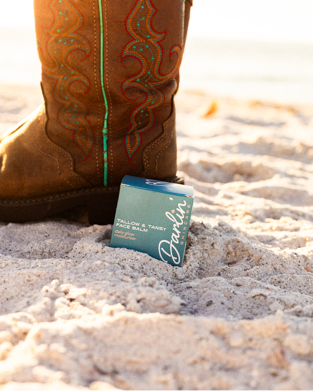 Darlin' Skincare - Tallow Face Balm | Natural Blue Tansy Skincare Moisturizer