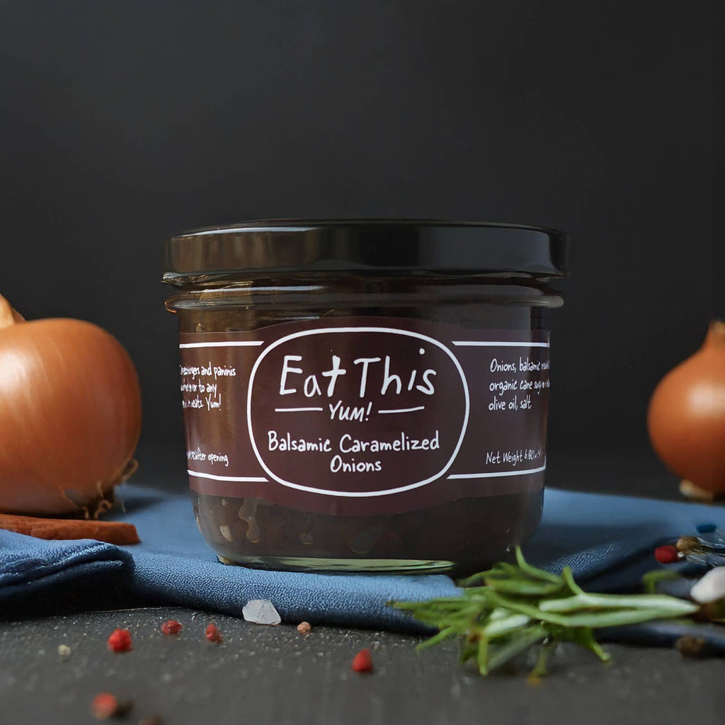 Eat This Yum -   Balsamic Caramelized Onions Spread: 2.5 oz