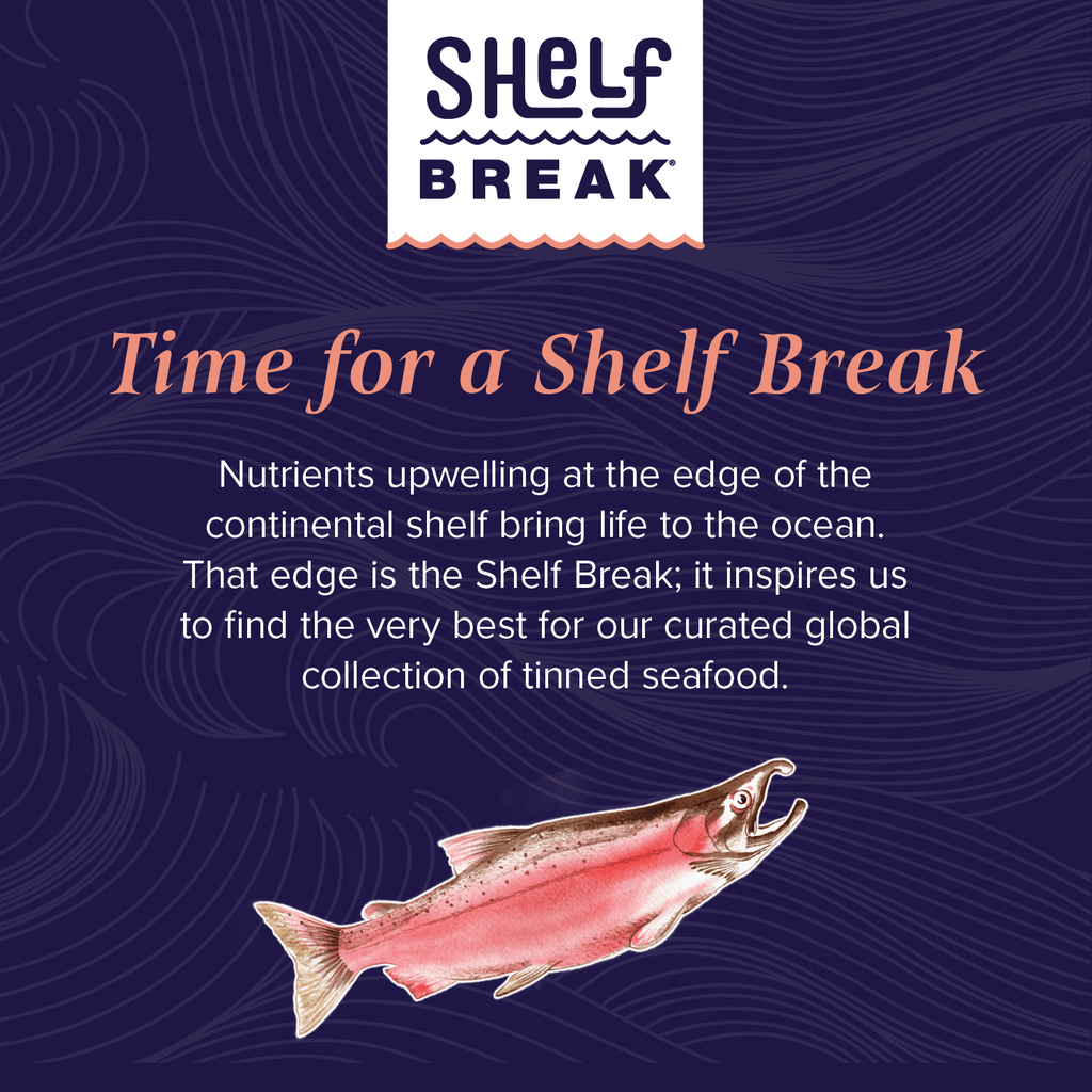 Shelf Break - Kelp Chili Crisp Wild Alaska Coho Salmon 3.9oz Can