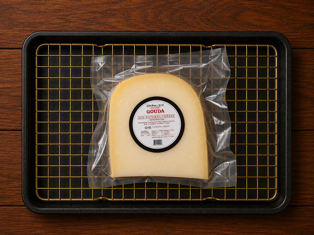Hawthorne Creek Creamery Gouda 8oz avg.