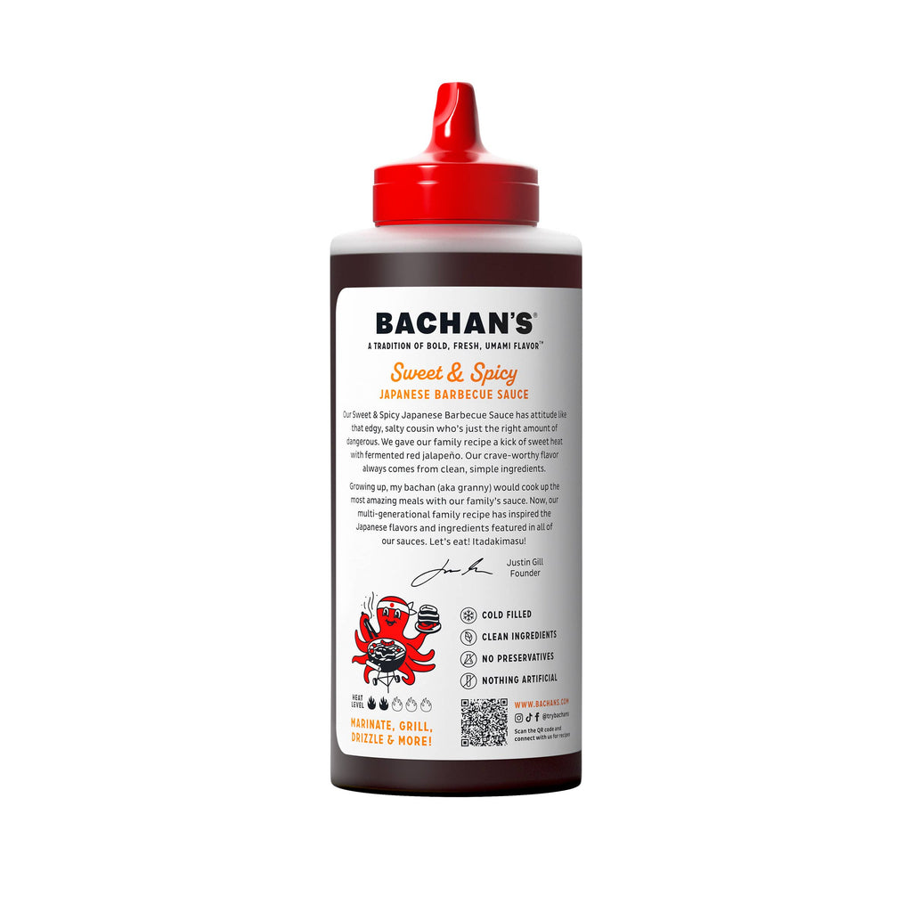 Bachan's - Sweet & Spicy Japanese Barbecue Sauce, 16oz
