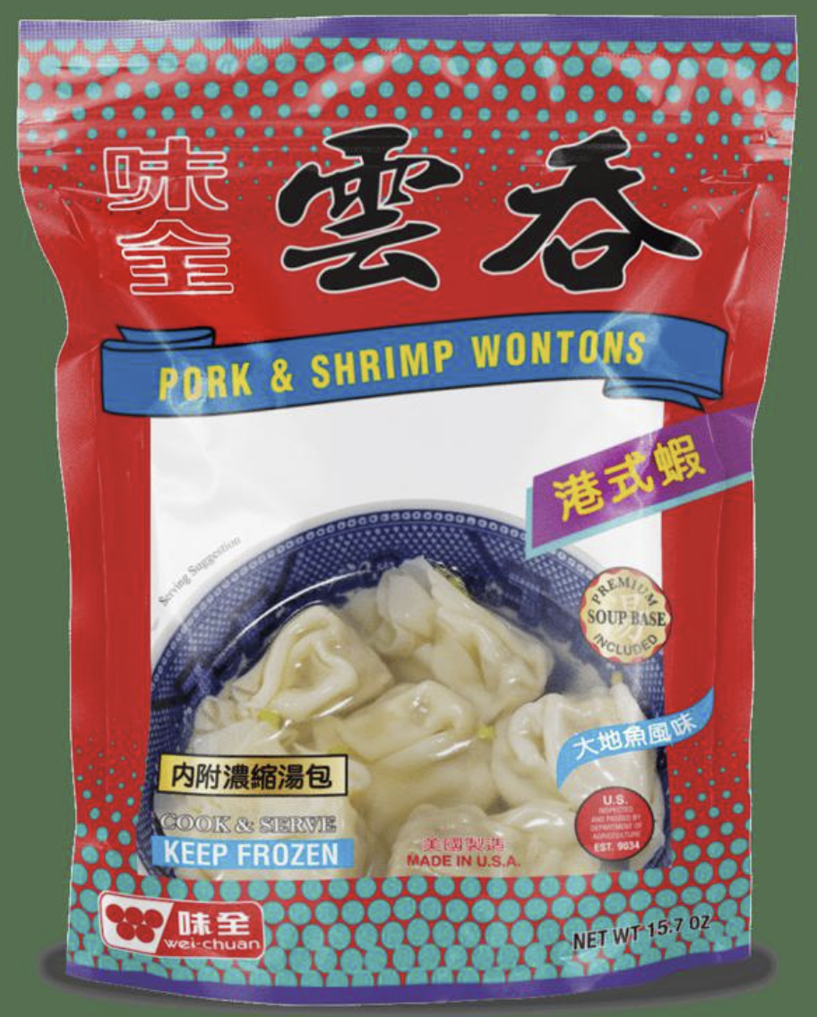 Wei-Chuan Wonton Pork and Shrimp