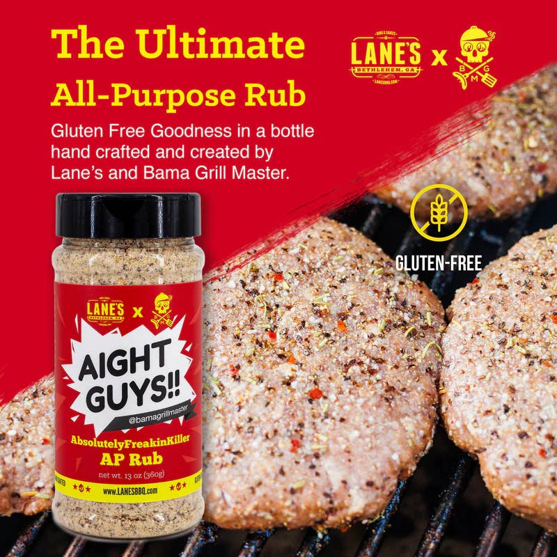Lane's BBQ - Bama's AbsolutelyFreakinKiller AP BBQ Rub