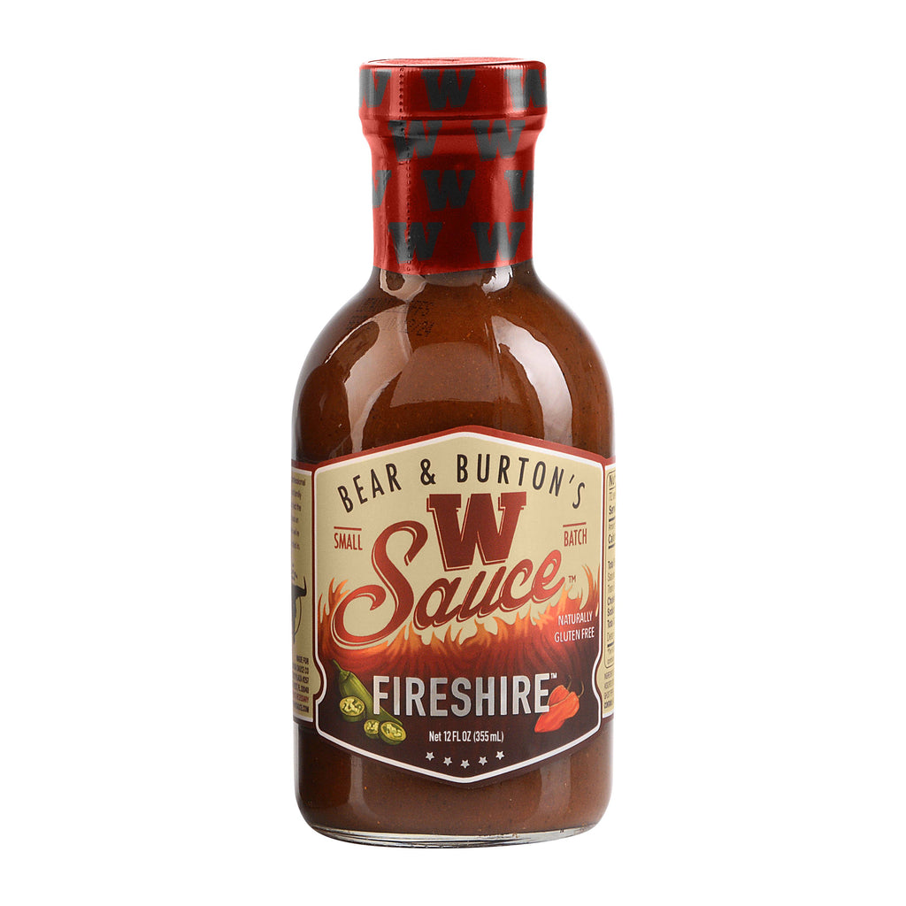 Bear & Burton's W Sauce - Bear & Burton's Fireshire 12oz