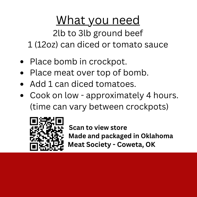Meat Society - The Chili Bomb