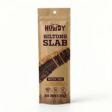 HOWDY Biltong Slab with Fat