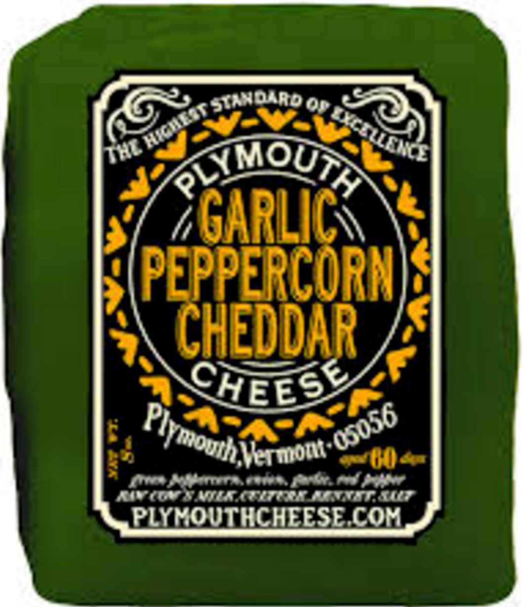Plymouth Garlic Peppercorn Cheddar