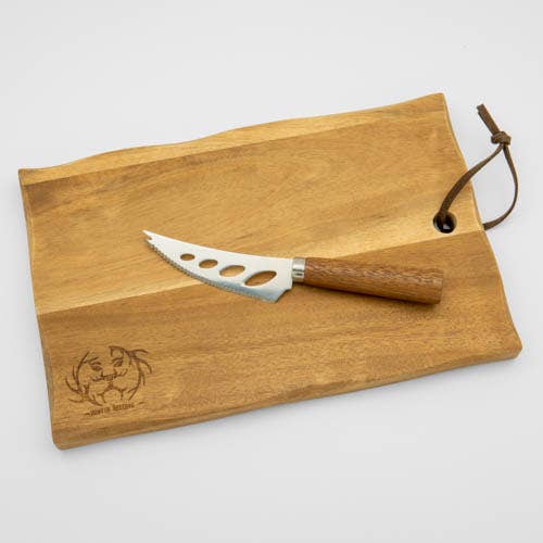 Hunter's Reserve - Cutting Board & Knife Gift Set