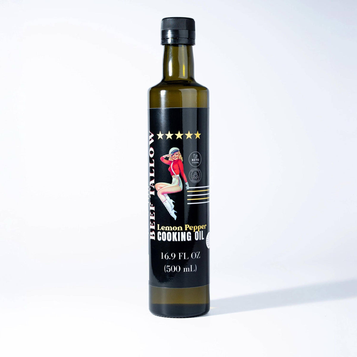 May's Market @ TLM - Premium Grass-Fed Beef Tallow Cooking Oil - Flavor: Original