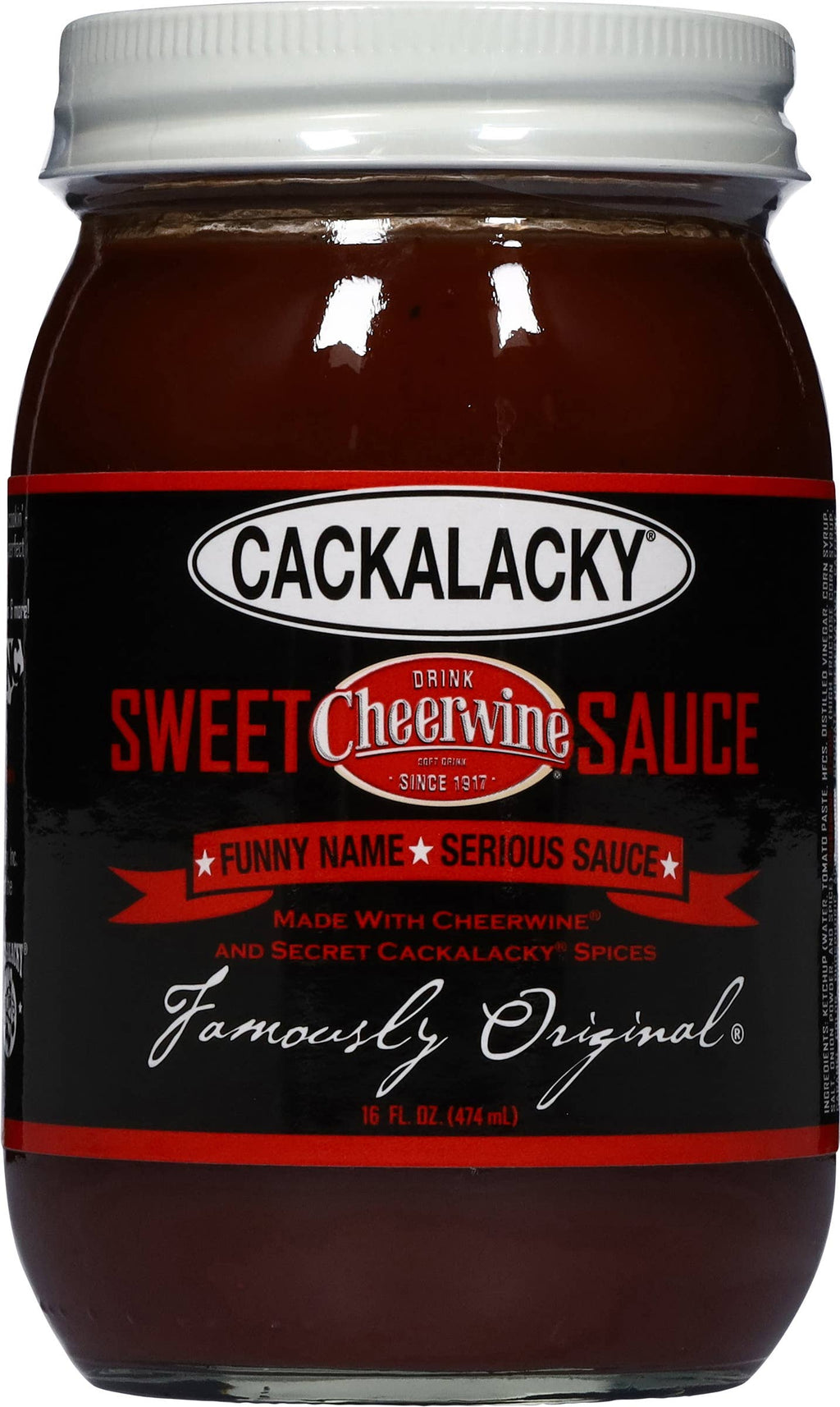 Cackalacky® - Cackalacky® Cheerwine® Sweet Sauce (16 oz.)