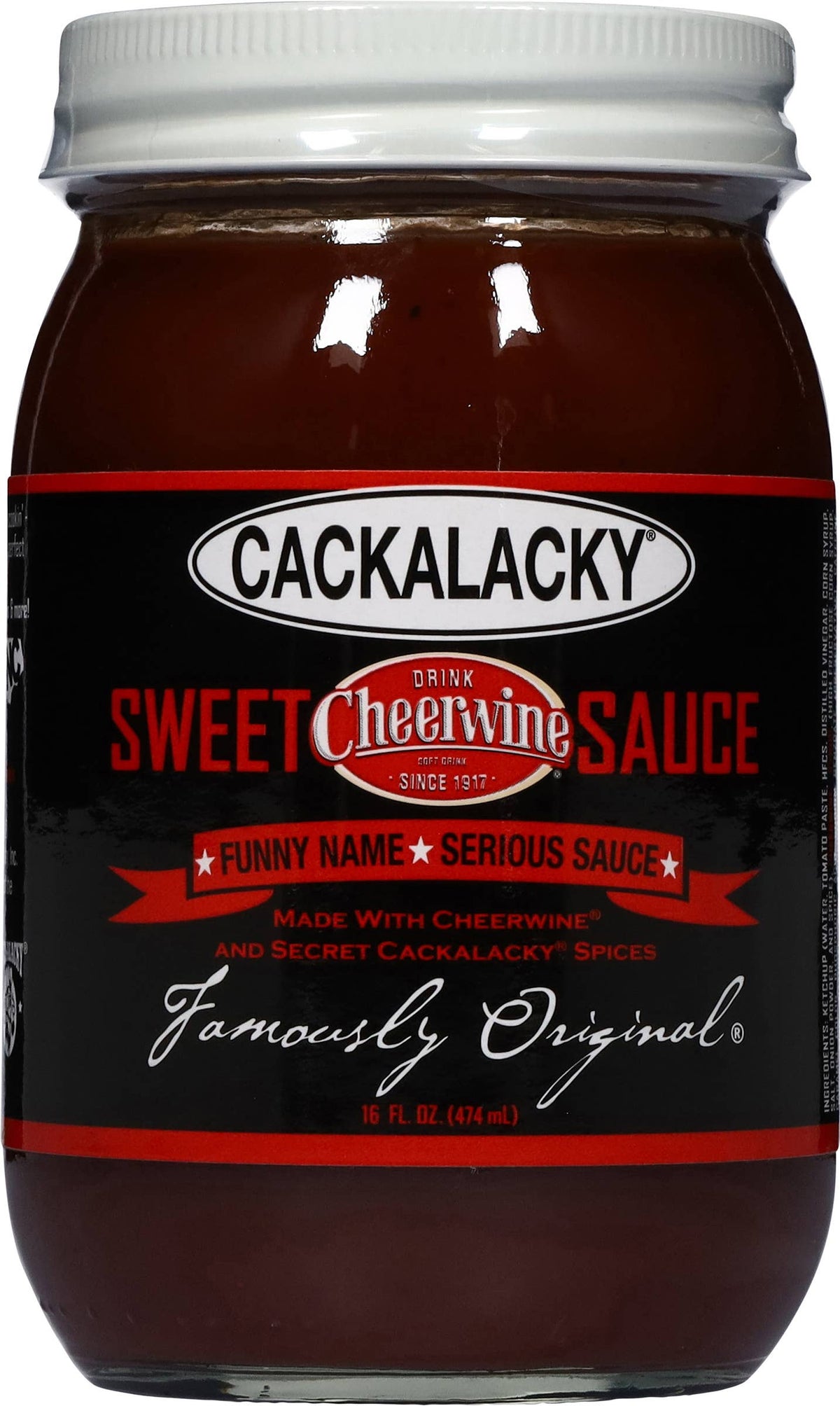 Cackalacky® - Cackalacky® Cheerwine® Sweet Sauce (16 oz.)