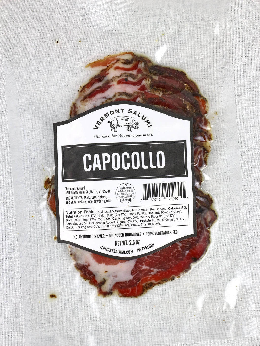 Capocollo Sliced Pork