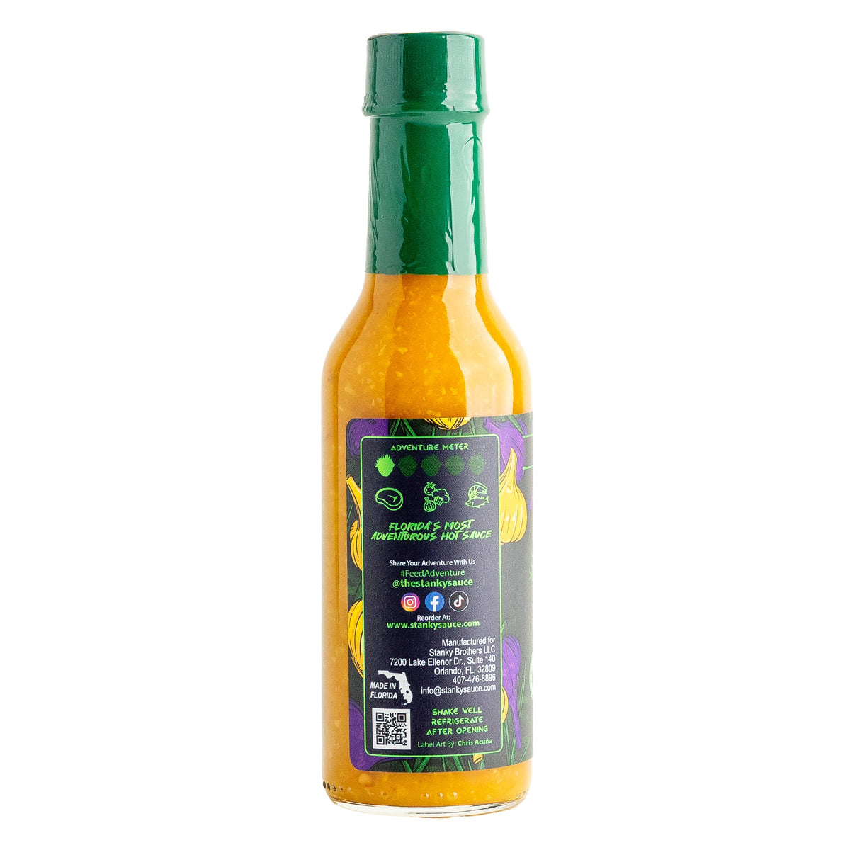 Stanky Sauce - Garlic Datil Hot Sauce