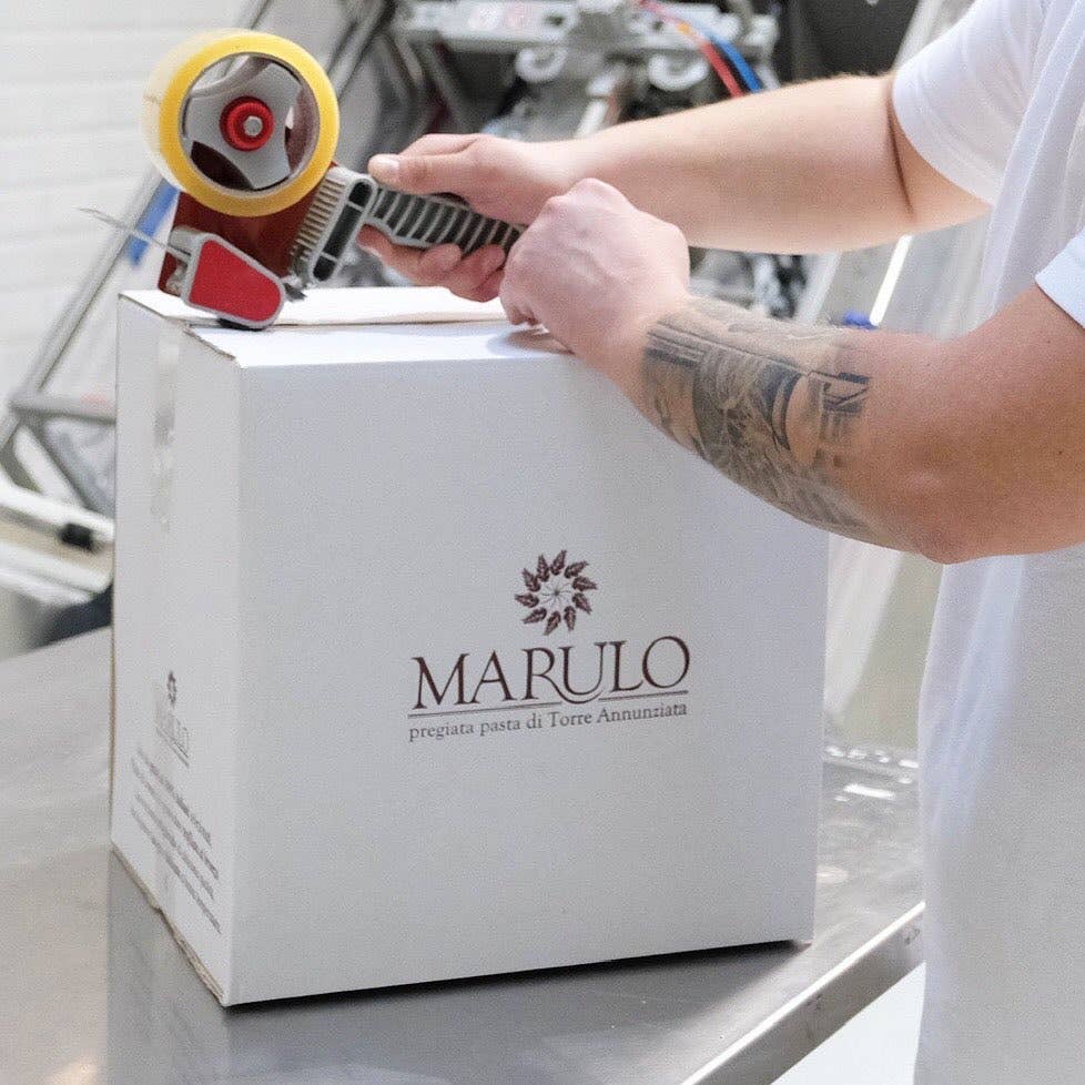 Marulo Penne Rigate Homemade Artisan Pasta: 1 lb (500 g)