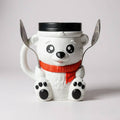 Polar Bear Ice Cream Pint Holder-  Loops And Layers