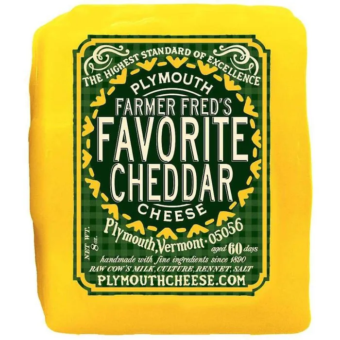 Plymouth Cheese - Farmer Fred Cheddar Cheese