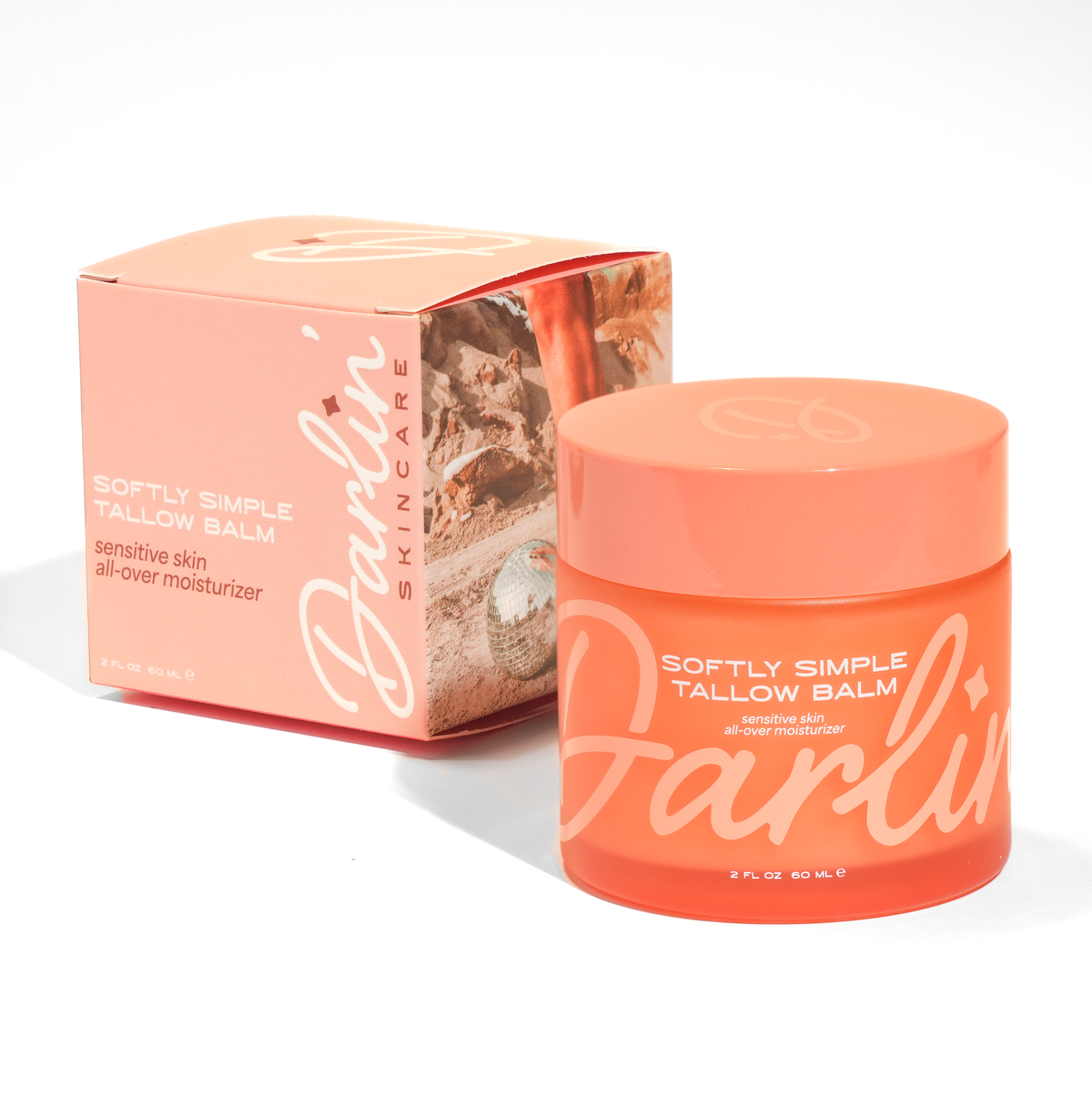 Darlin' Skincare - Unscented Tallow Moisturizer - Sensitive Skin, Baby Skincare
