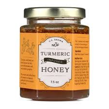 Turmeric Infused Raw Honey