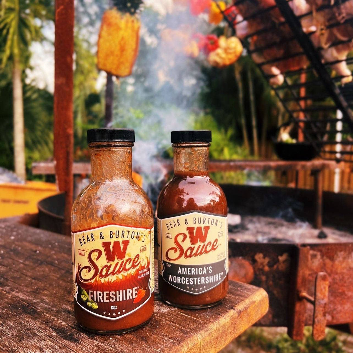 Bear & Burton's W Sauce - Bear & Burton's Fireshire 12oz