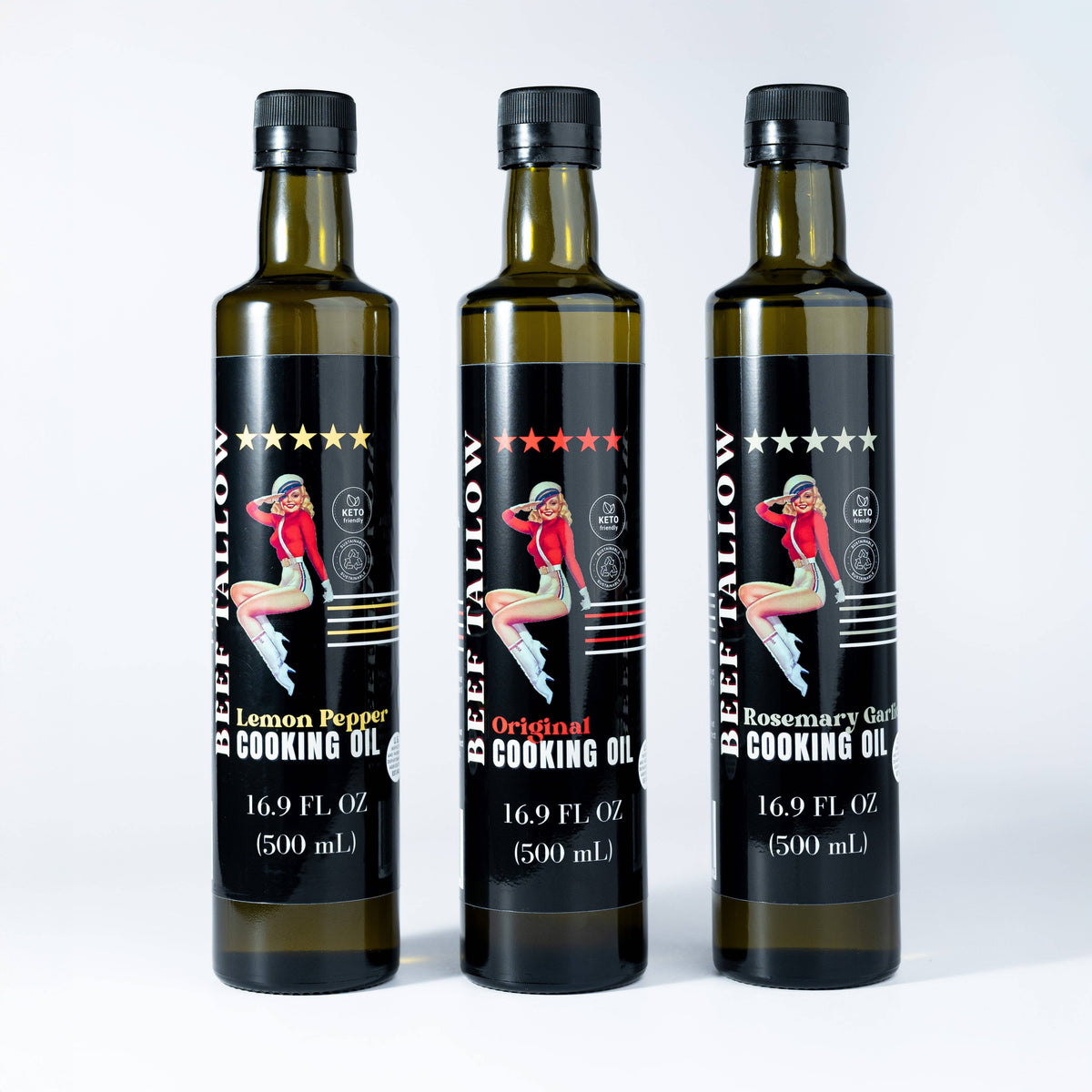 May's Market @ TLM - Premium Grass-Fed Beef Tallow Cooking Oil - Flavor: Original